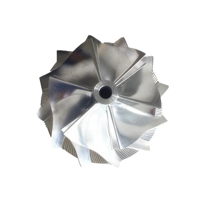 6+6 blades RHF55V turbo Billet wheel for Isuzu 898027-7722 898027-7721 898027-7720 898027-7725 Turbocharger core chra