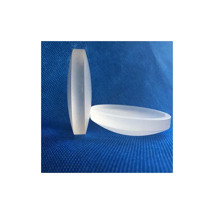 China Optical Double Convex Glass Lenses Uncoated Long Wave Infrared  Biconvex lens