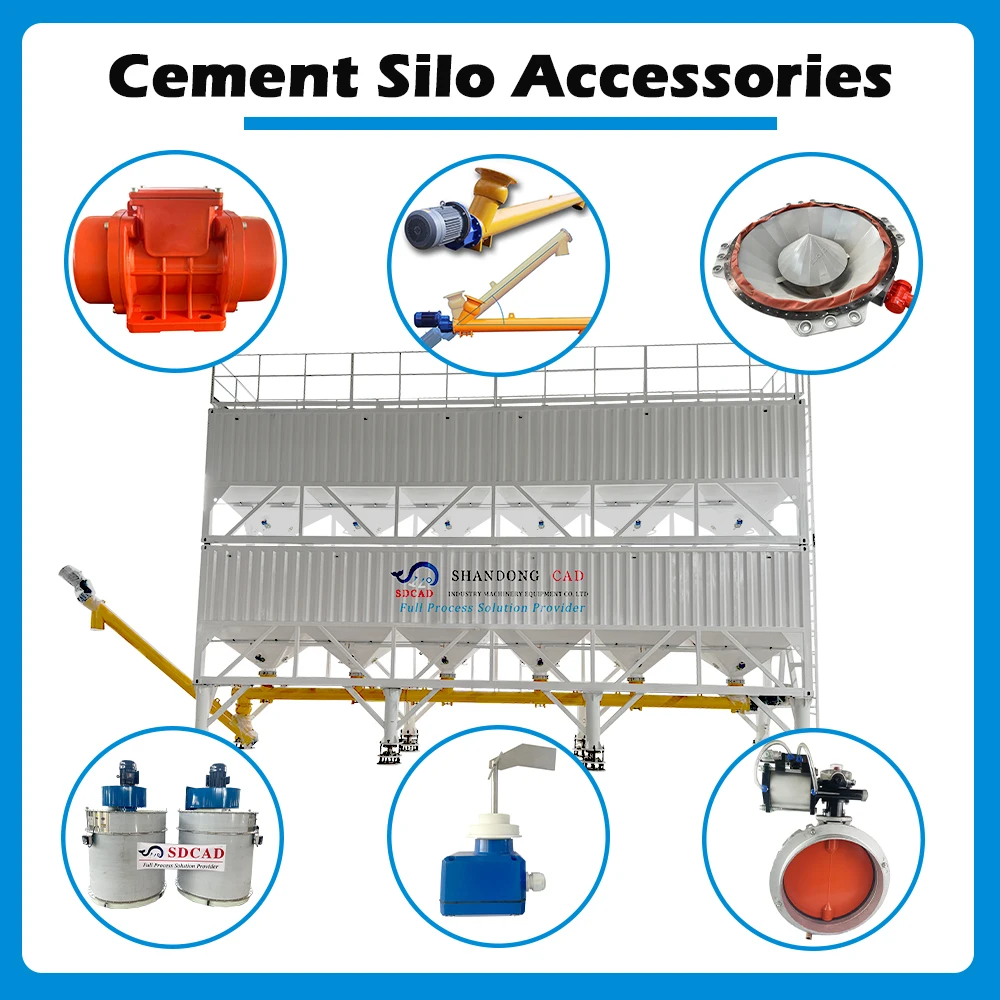 Hot Sale stainless cement silo Container with Mobile screw conveyor price