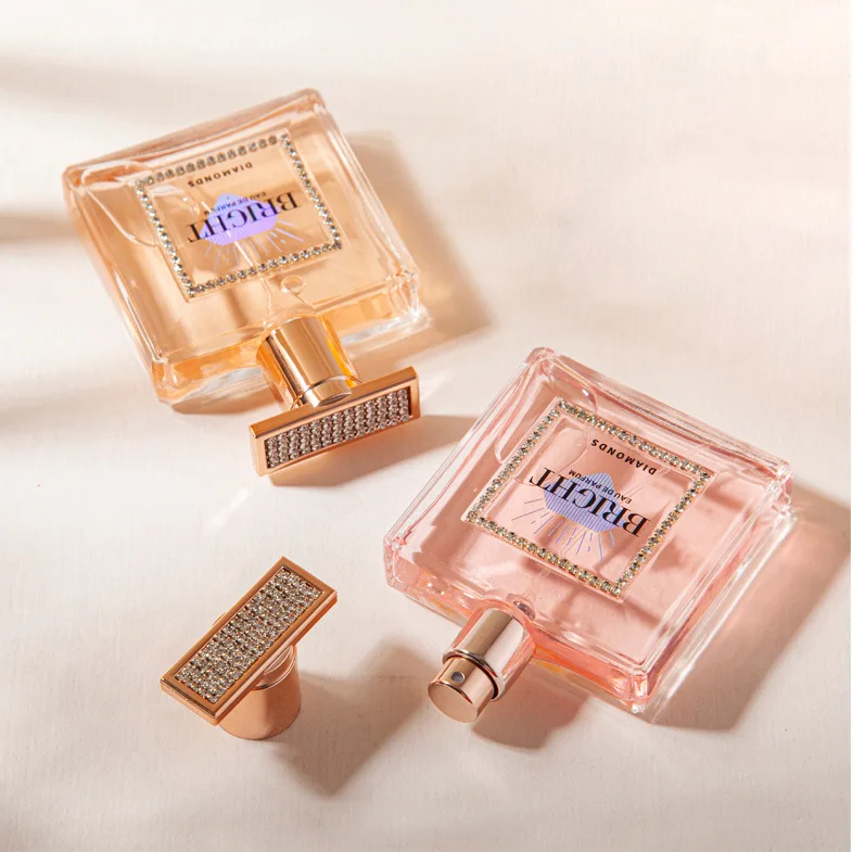 SOURCE Factory Goods Bright Diamond Perfume Fresh Long-lasting Light Perfume Rose Fragrance Custom logo