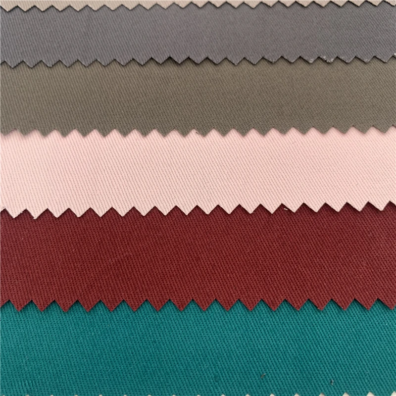 Factory supply 65% Polyester 35% Cotton Jeans Plain TC Dyed Pocketing Fabric