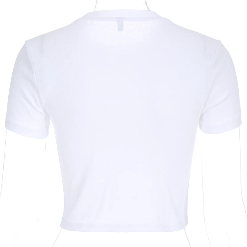 
white t shirt 100% cotton women simple t shirt solid t shirt 