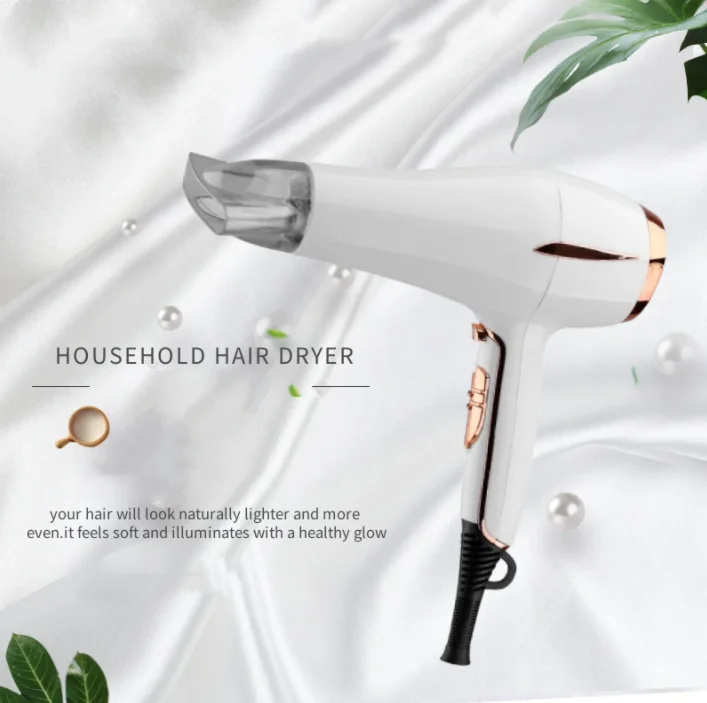 Powerful 1800W hot and cold wind hair dryer multi-speed adjustment ultra-quiet constant temperature home hair dryer