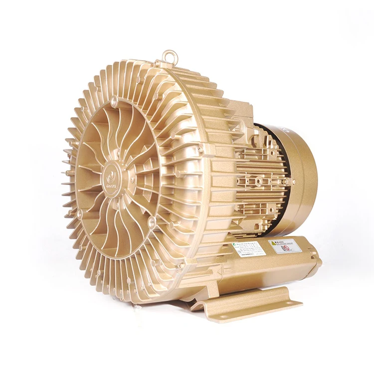 Factory Direct 7.5kW High Pressure Air Pump 10hp Electric Side Channel Ring