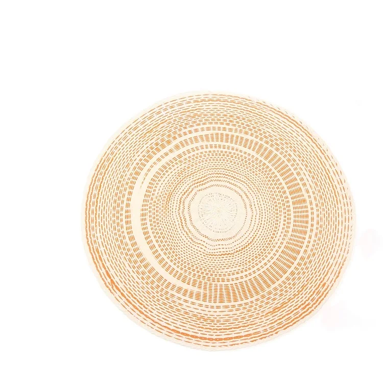 Wholesale Placemat Natural Materials OEM Shape Multicolor Fashion Placemat