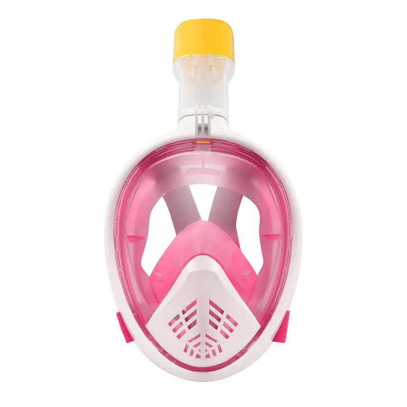 High Quality Full Face Swimming Dry Diving Equipment Snorkel Scuba Anti-Fog Glass Mask