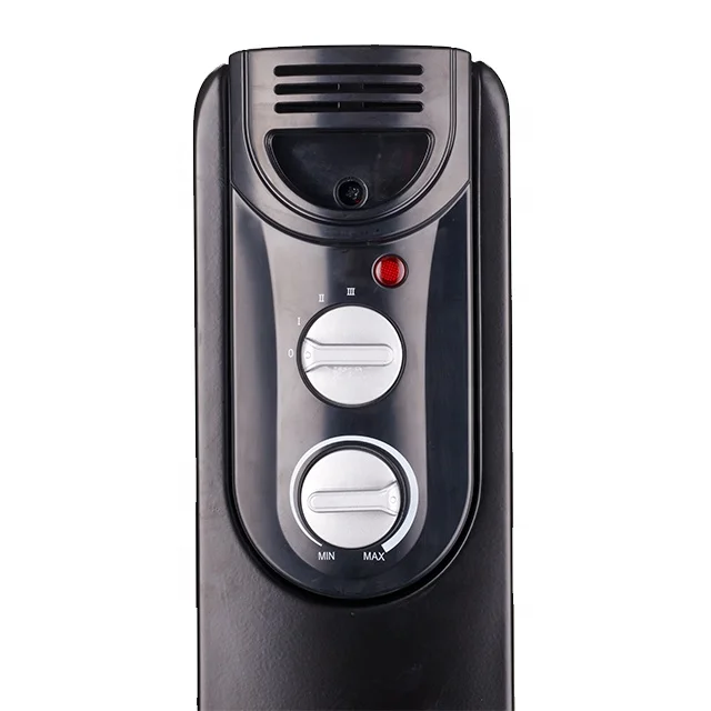 Bedroom Mobile Electric Oil Filled Radiator Oil Heater 7fins 1500W 3 Heat Settings Oil Filled Radiator Heater