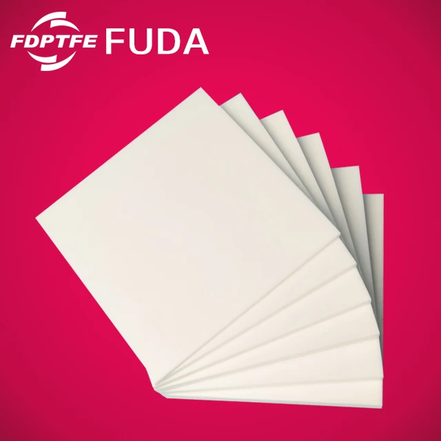 FUDA 600*600mm 1000*1000mm black esd PTFE peek plastic sheet