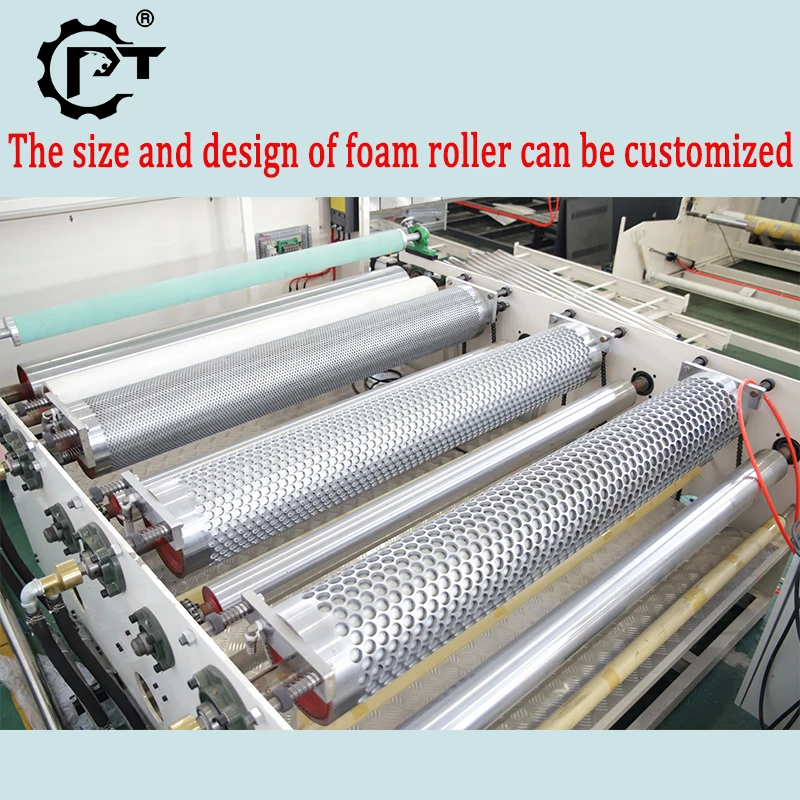 2021 poly laminated air bubble wrap film roll sheet making packing package maker machine