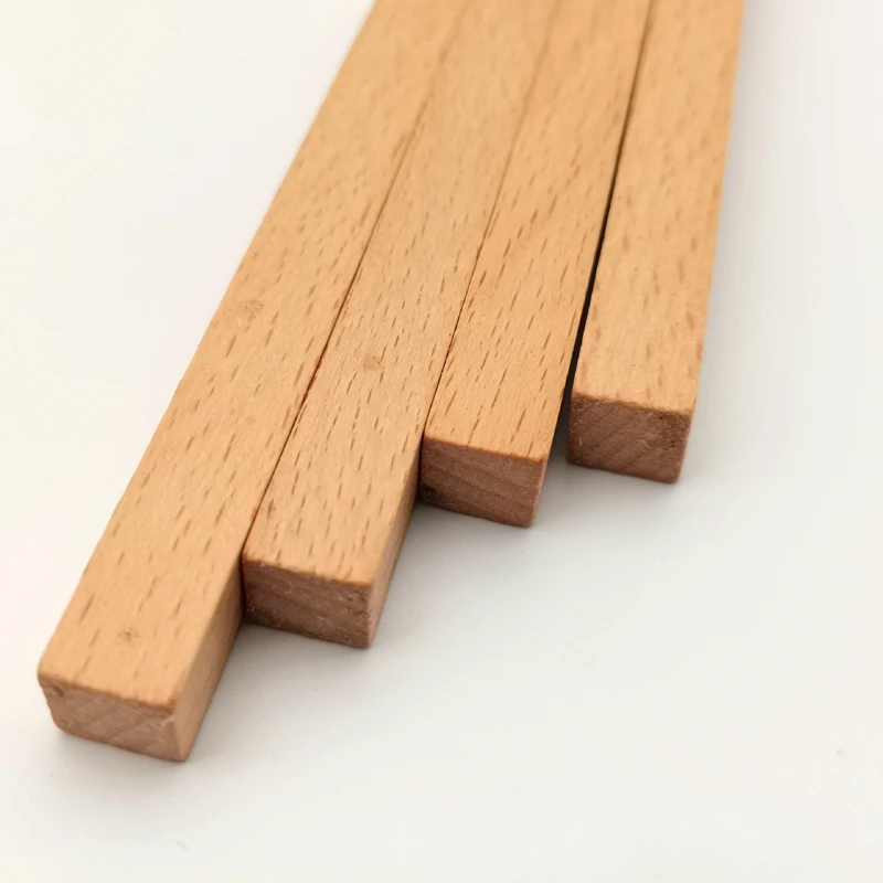Polished Beech Wood Block Wood Cubes Natural Custom Wood Blocks