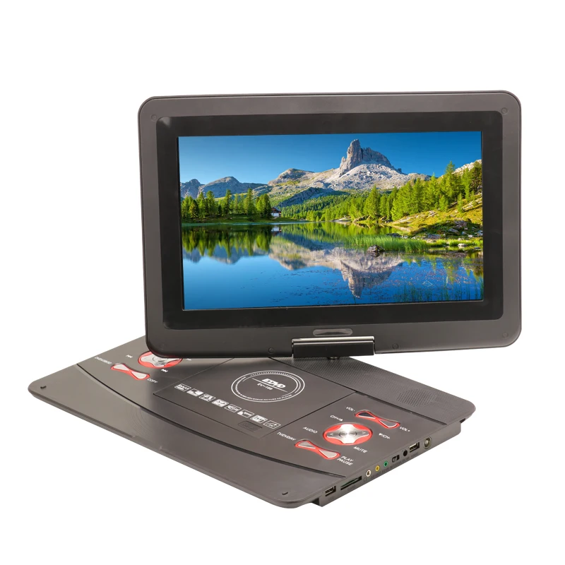 18.8Inch TFTportable DVD player  VCD Game USB 3D Portable EVD Player mp3 p with SD card slot FM TV Rotate 270 degrees