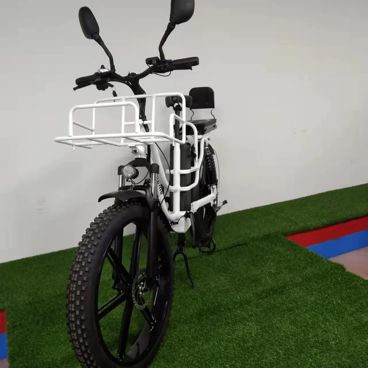 electric cargo bike 1000W motor 32Ah/48V battery  60km/h 26inch aluminum alloy frame full suspension 7 speed ELECTR FAT BIKE