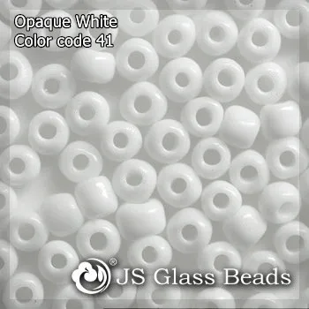 High Quality Fashion JS Glass Seed Beads - 1# Transparent Drop Beads For Garment & Jewelry