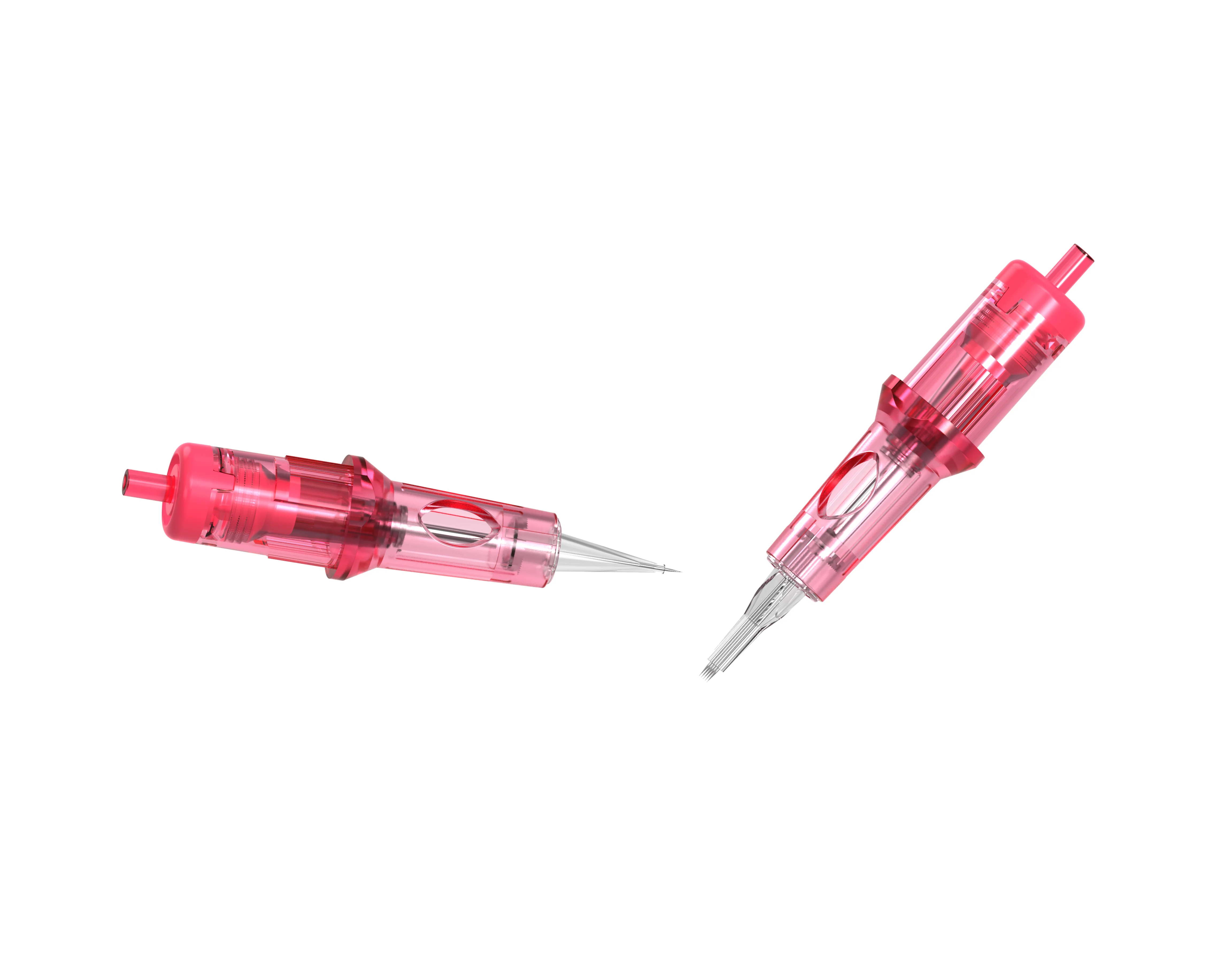 New Pink PMU Tattoo Cartridge Needle Tattoo Supplies Permanent Makeup Cartridge Needles For Tattoo Machine