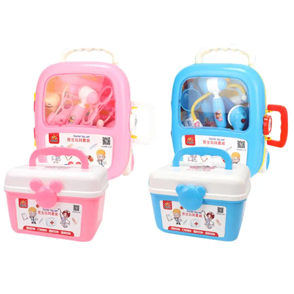 
37pc/set Plastic Doctor Toys Pretend Play Simulation Medical Tool Kit Early Education Kids Doctor Set 