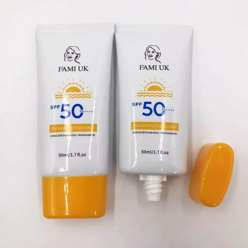 Sunscreen Soft Tube Cc Bb Cream Lotion Tube Packaging Plastic Squeeze Cream Tube For Cosmetics