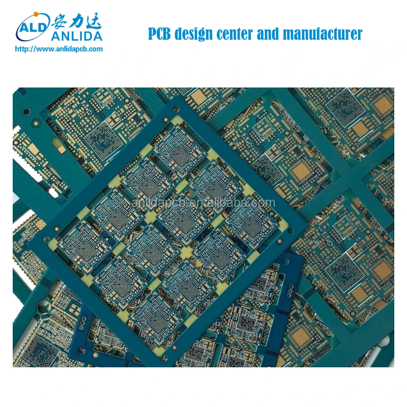 10 слоев 0 1 мм лазерное сверление HDI FPC твердо-Гибкий pcb програмная