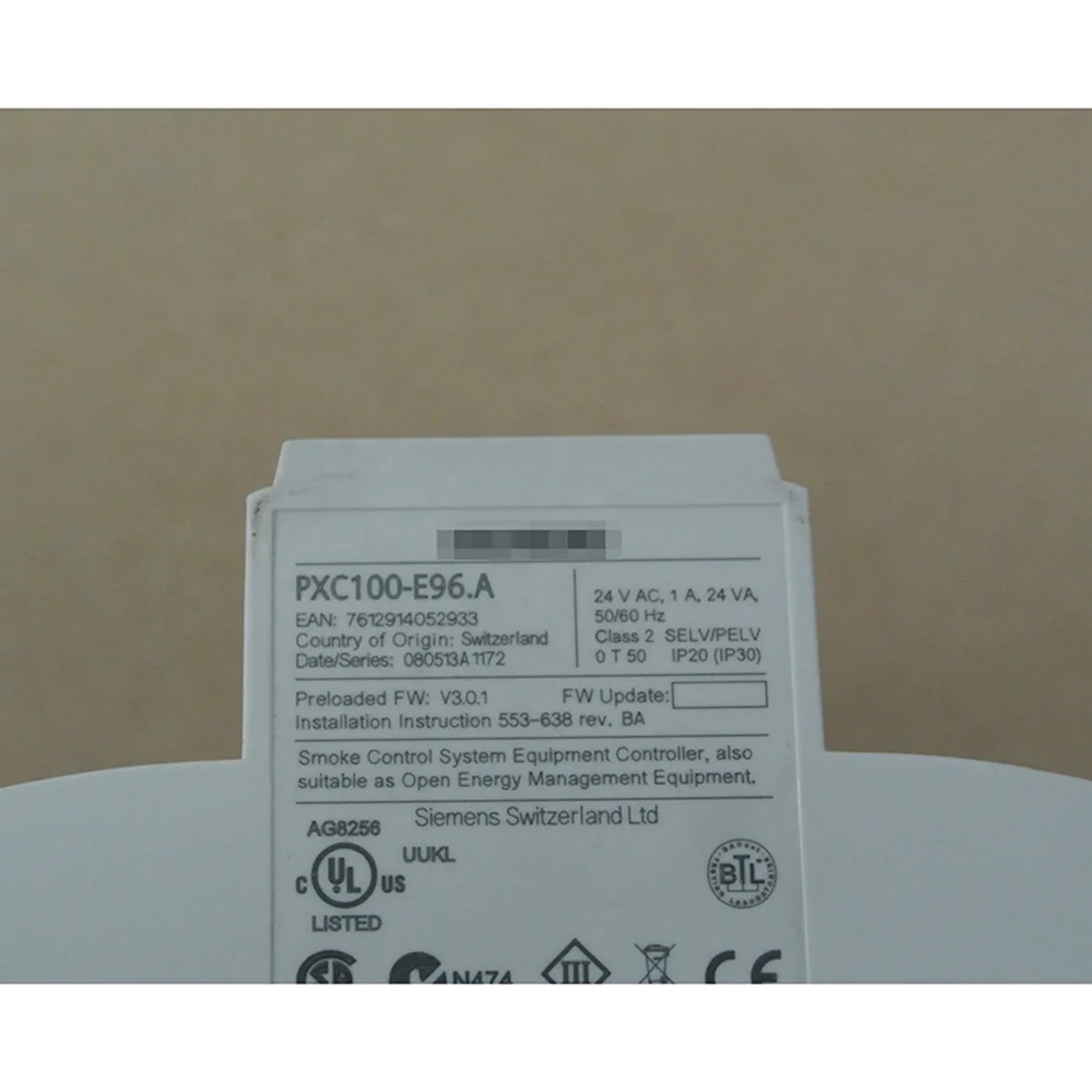 Controller PXC100-E96.A APOGEE BACnet IP Modular Programmable Controller Module