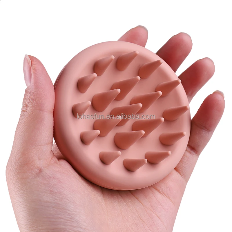 2022  Scalp Care Hair Brush Scalp Care Hair Brush Soft Silicone Scalp Massager