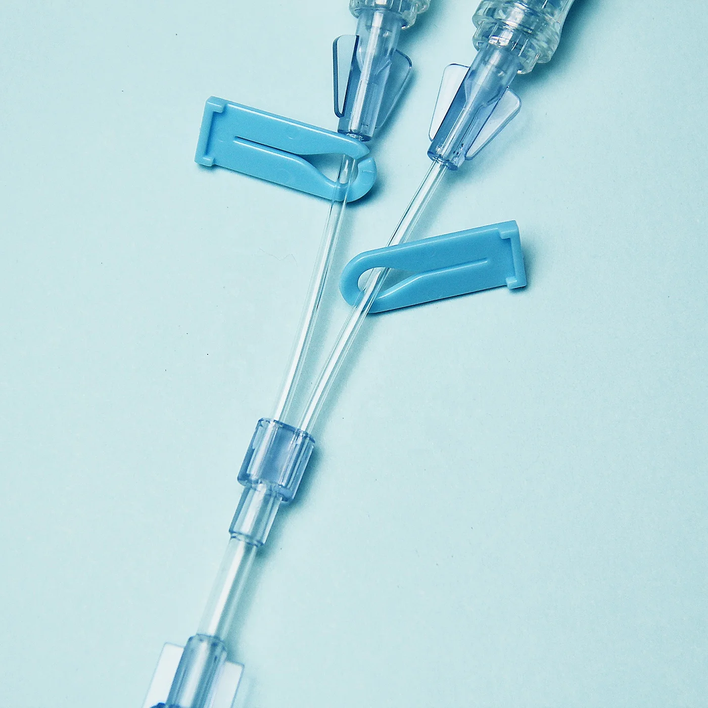 Tianck medical disposable consumable clinical health care extension tube with needle free connector