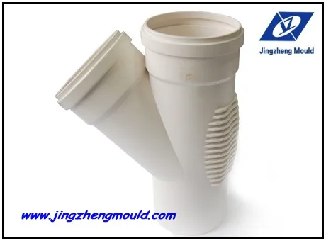 
High precision plastic drainage upvc tee pipe fitting injection mould 