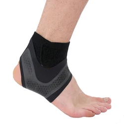 2022 Hot-sale Adjustable Ankle Protector Light weight Double pressure ankle brace  elastic neoprene orthopedic ankle brace