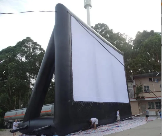 inflatable outdoor projection screen car movie screen