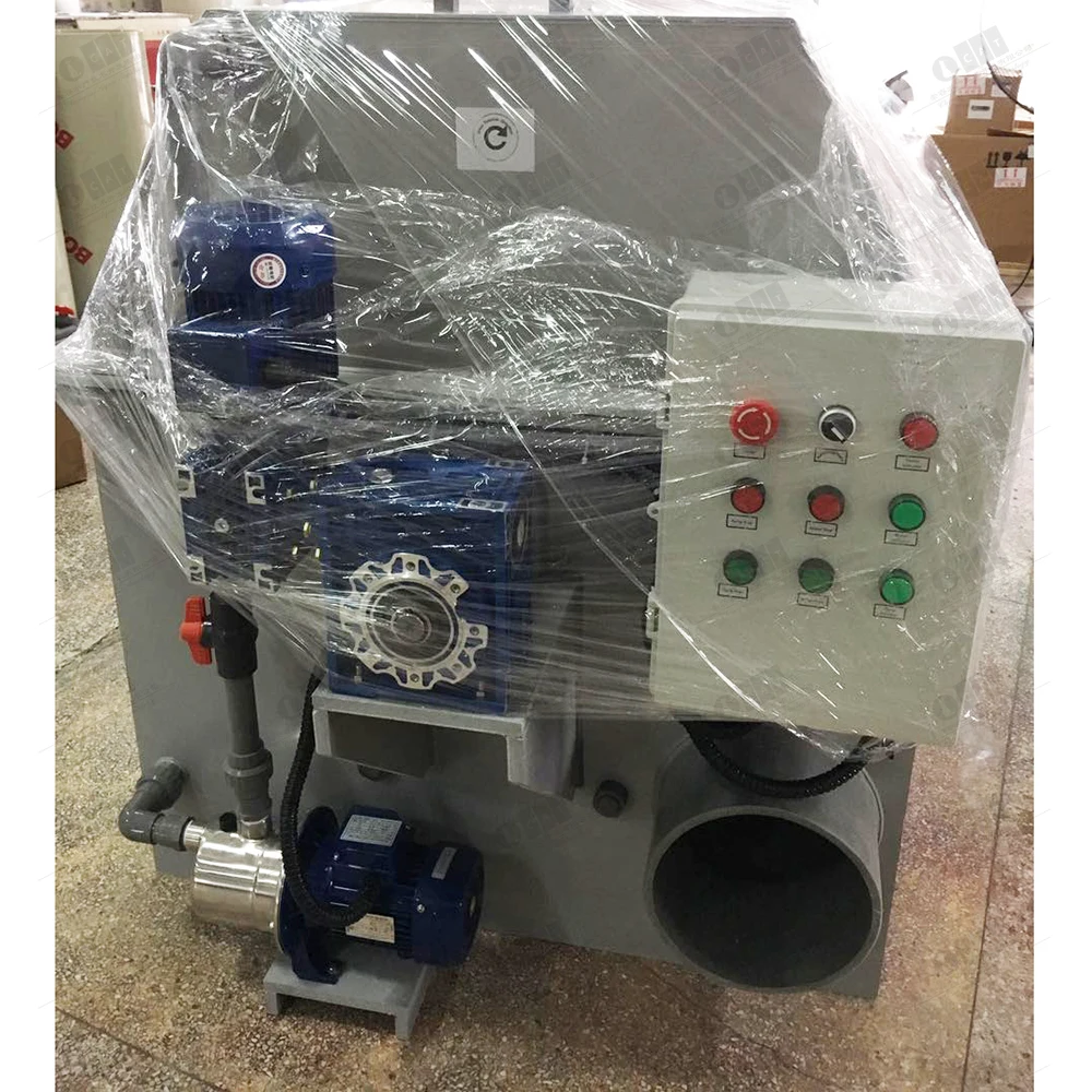 CATAQUA Fish Farm Recirculating Aquaculture System Vacuum Drum Filter Koi Pond Rotary Drum Filter