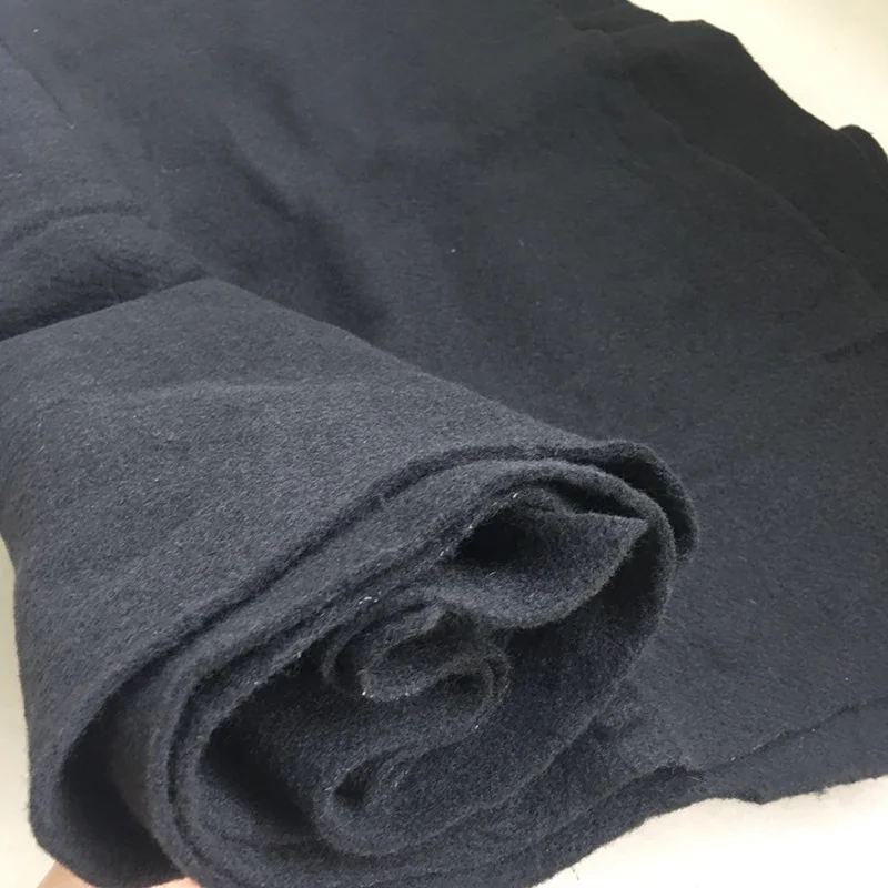 Factory Polypropylene Olefin Fabric Nonwoven Geotextile White Black Non Woven for Retaining Wall