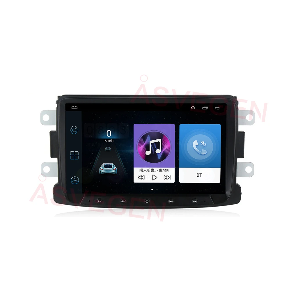 8 inch touch screen Multimedia Radio Player Car DVD GPS navigation for Renault Duster Dacia Sandero Lodgy Capture Symbol Docker