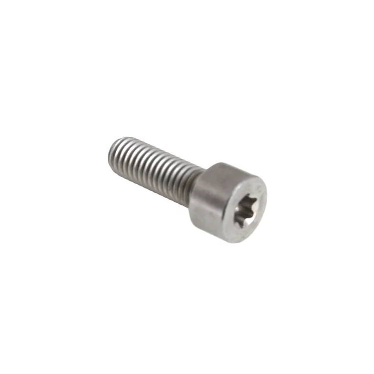 Corrosion resistance DIN912 TX  M8x23 Torx socket head cap GR5 Ti-6al-4v titanium bolts titanium screws