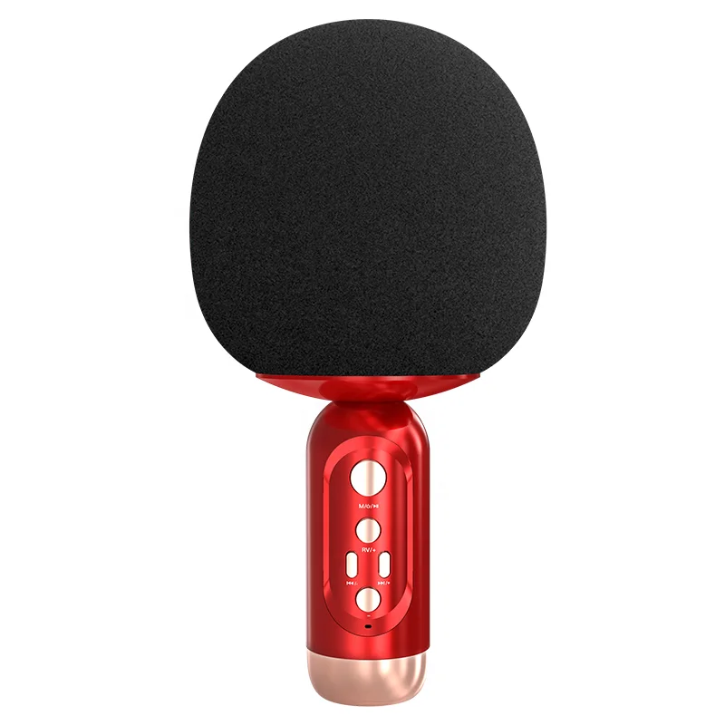 Factory Professional Karaoke  Microphone Portable Recording Microphone Handheld Mic Speaker