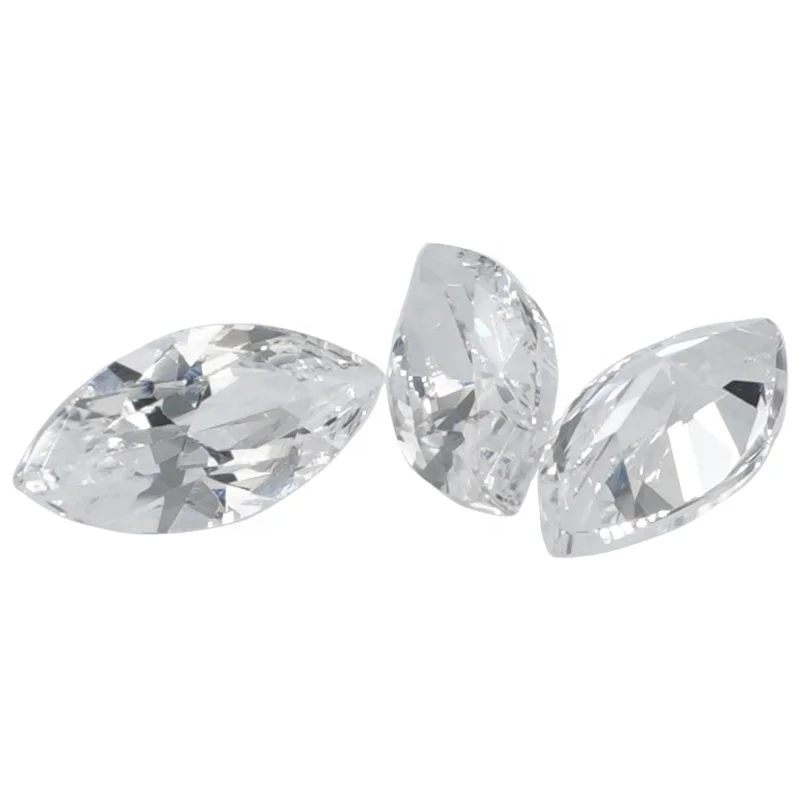 12# loose synthetic gems stones prices gemstones buyers corundum marquise sapphire stone white gemstone