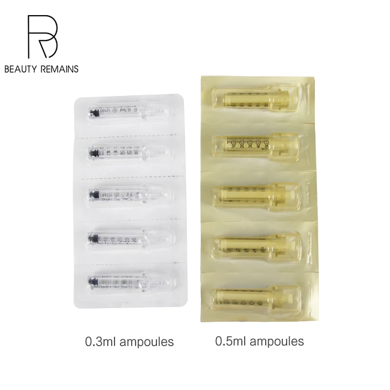 Face Beauty Equipment 0.3Ml 0.5Ml For Hyaluron-Pen Hegienic Plastic Ampoule Injector Pen