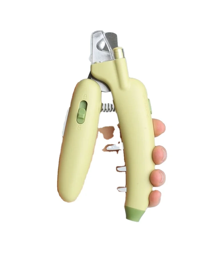 New pet nail clippers pet supplies led according to blood line cat manicure pliers dog scissors finger grinder
