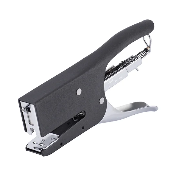 Stapler Paper Binding Metal Classic Professional Office Black Desktop School Hand-held Metal Stapler Hand Plier Stapler