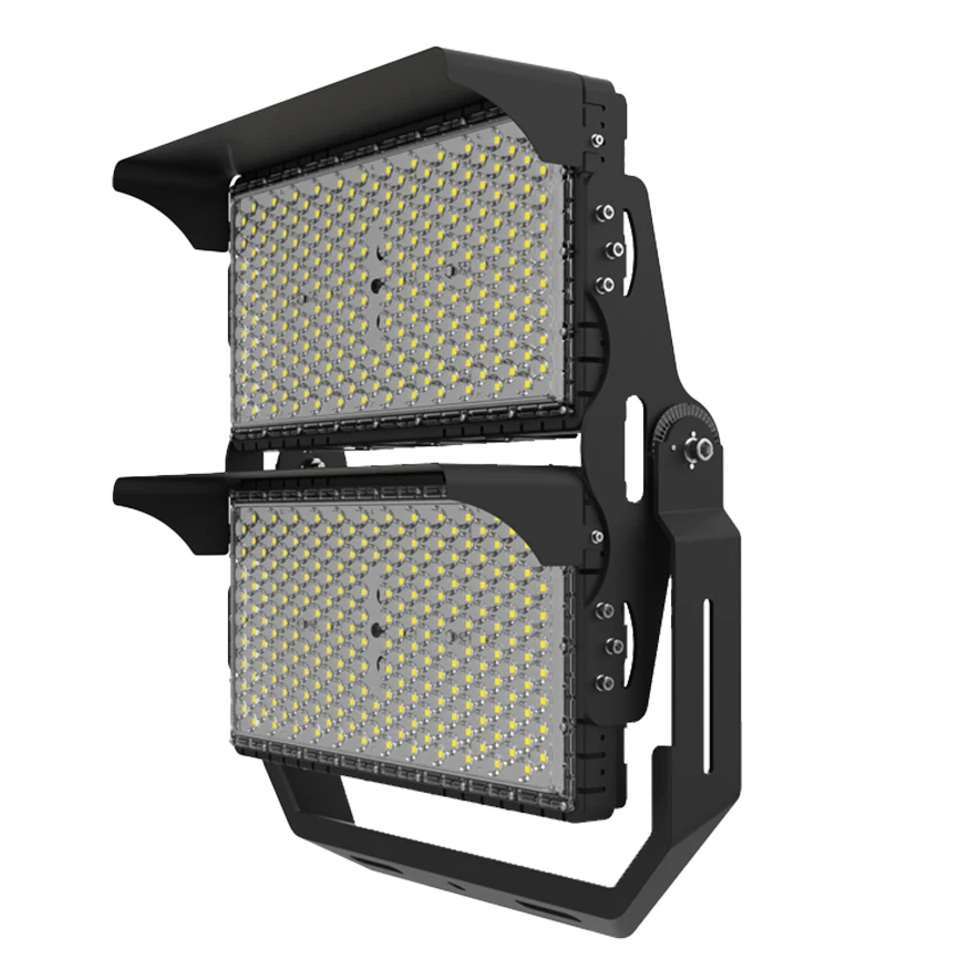 Super Bright 160000lm 1000Watt FloodLights Outdoor Waterproof IP66 Stadium Led Flood Lamp with High-Pole or U Hanging