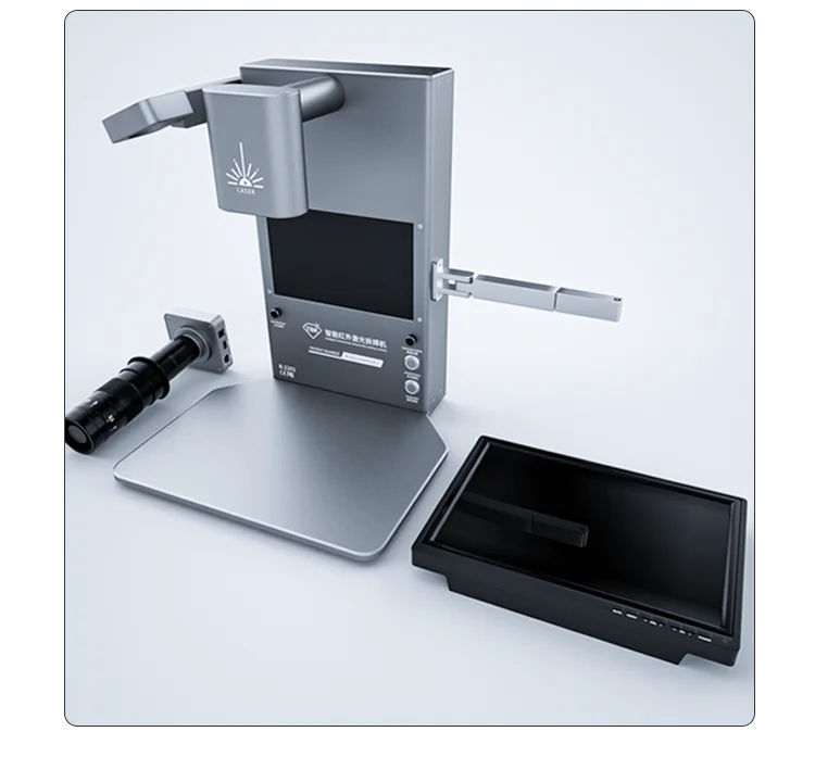 TBK R2201 CPU GPU Replacement  IC Soldering 100W phone RepairDesoldering Laptop BGA Rework Station laser Machine