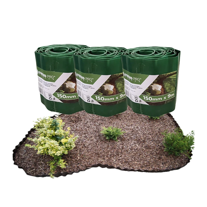 Factory Direct Sales Easily Assembled 10cm*3m Corrugated Garden Edging