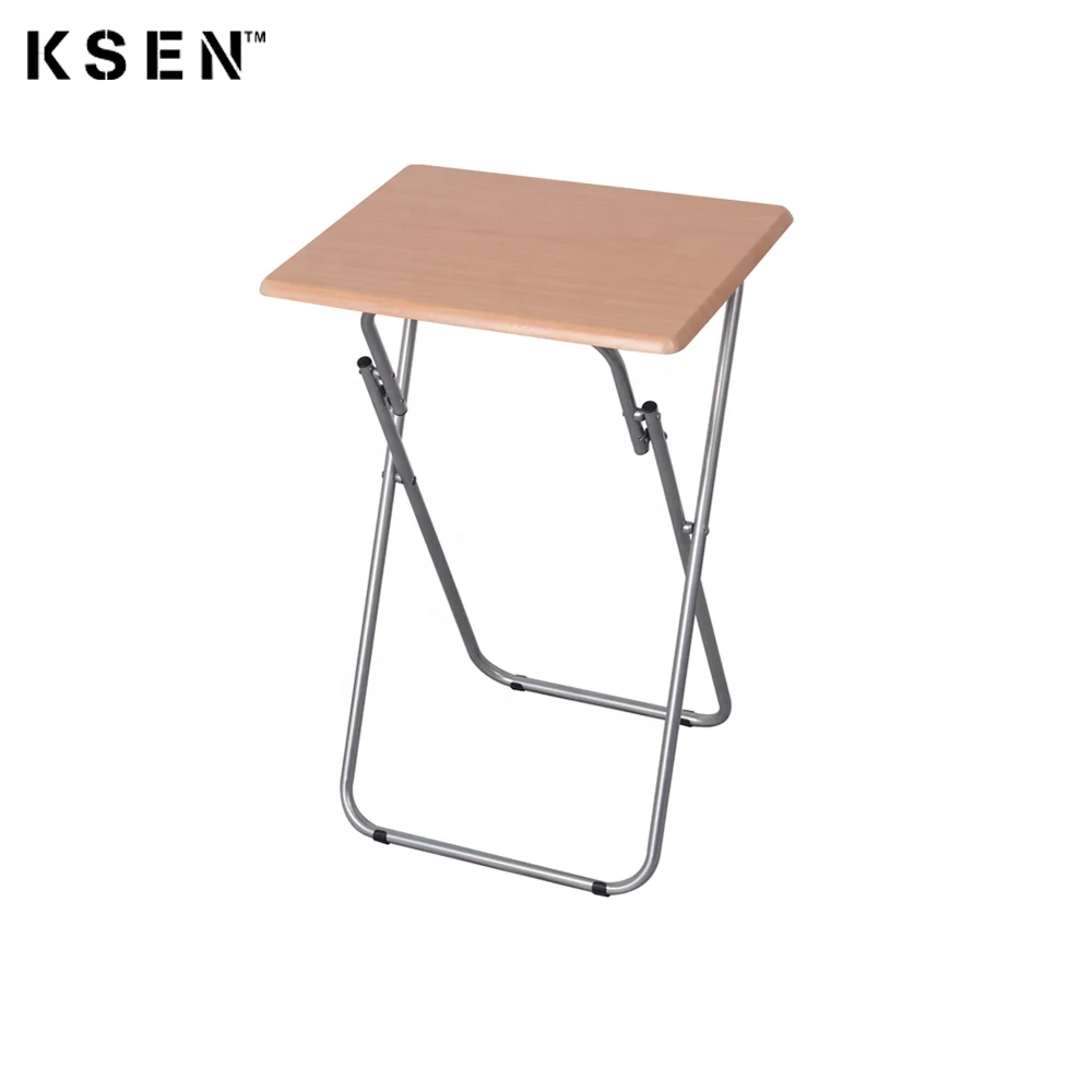 Small Tray Table Folding Wooden Tray Table