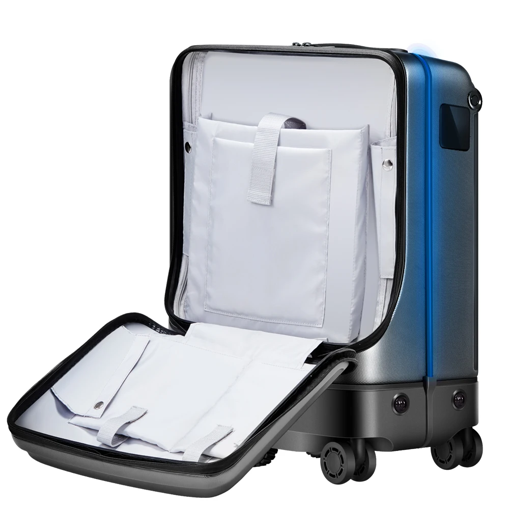 Airwheel SR5 Smart Carry on Luggage Suitcase Organizer Luggage Airport Luggage Trolley That Follow You Travelling Bags