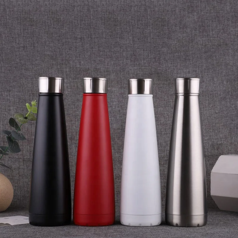 Custom Logo New Design Sports Stainless Steel Water Bottle Wholesale Engravable Metal Water Bottle for Coffee Use