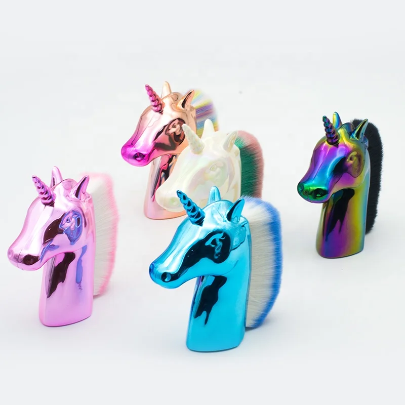 GUYO Professional Cosmetics Unicorn Nail Dust Brush Set
