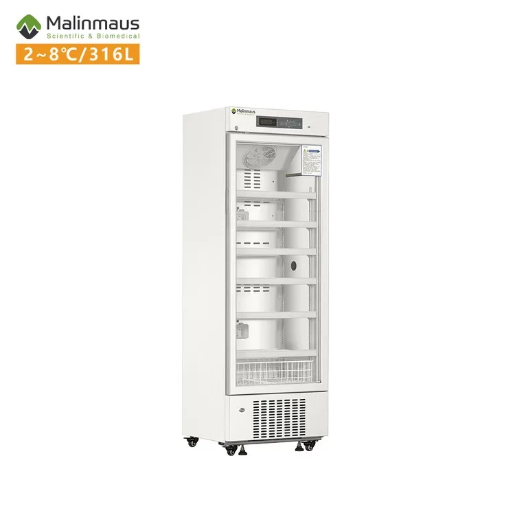 Malinmaus 316L  lab refrigerator fridge medical vaccine refrigeration USB MR-316 Pro 2 to 8C  Malinmaus  pharmaceutical refrig