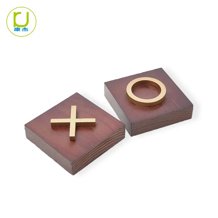 Casual Versus Board Game Wooden XO Chess Game Tic Tac Toe For Kids & Adult