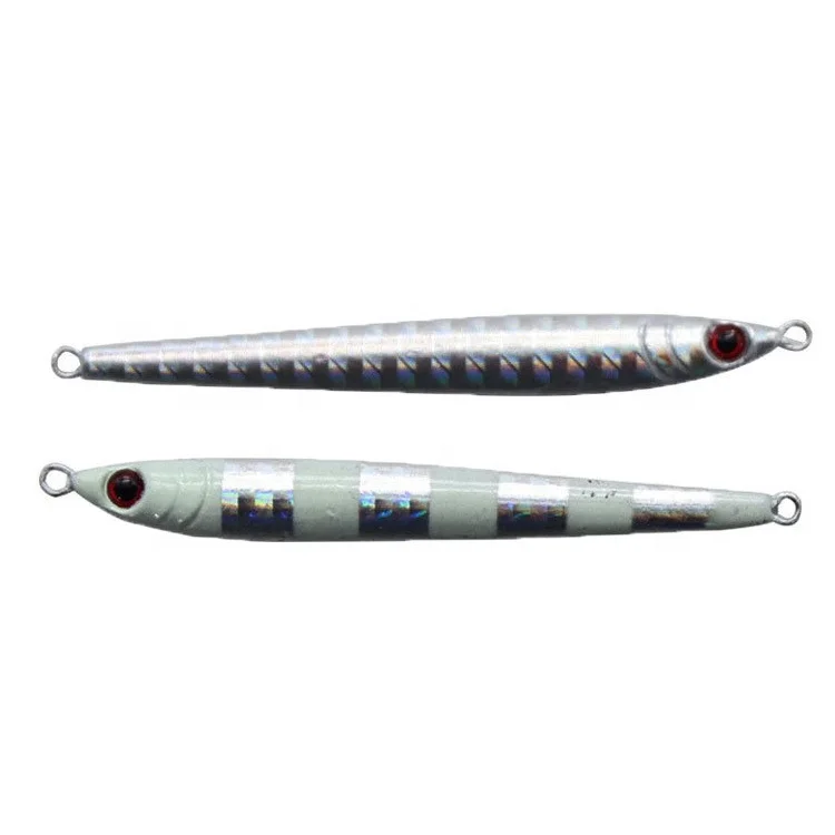 7g 14g 28g 40g 60g 80g 100g Saltwater Vertical Jigs Speed Jigging Fishing Lures Swim Jigs for Tuna Yellowtail