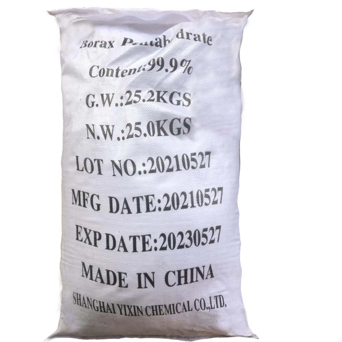CAS: 12179-04-3 Na2B4O7.5H2O Pentahydrate Borax Turkey/US/China