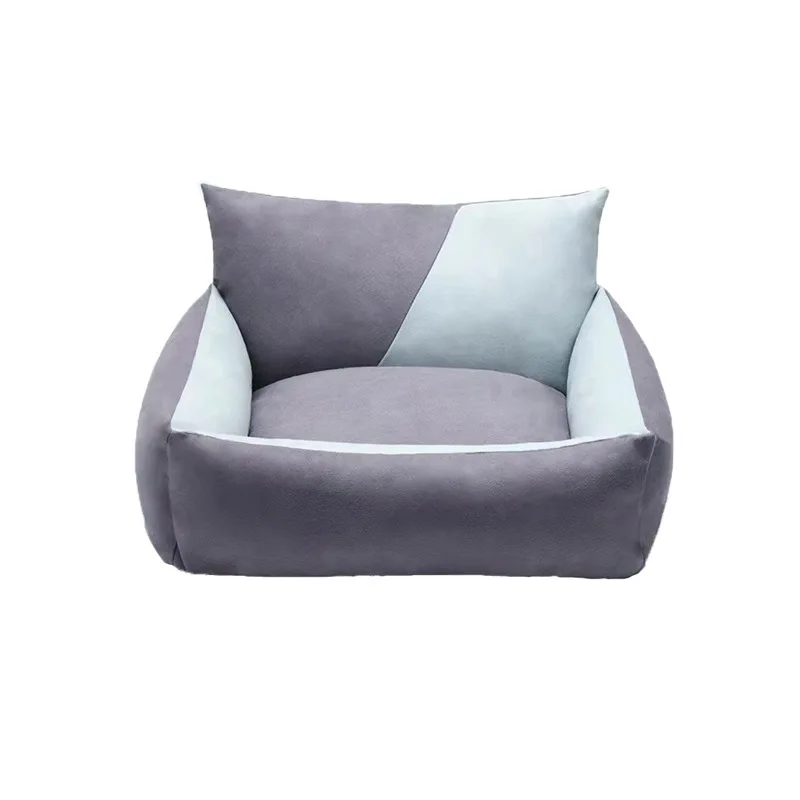 Can disassemble and wash small and medium-sized dog pet litter pad winter warm cat house dog bed