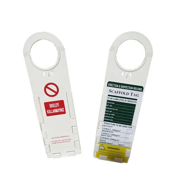 Construction Safety Safe Tag