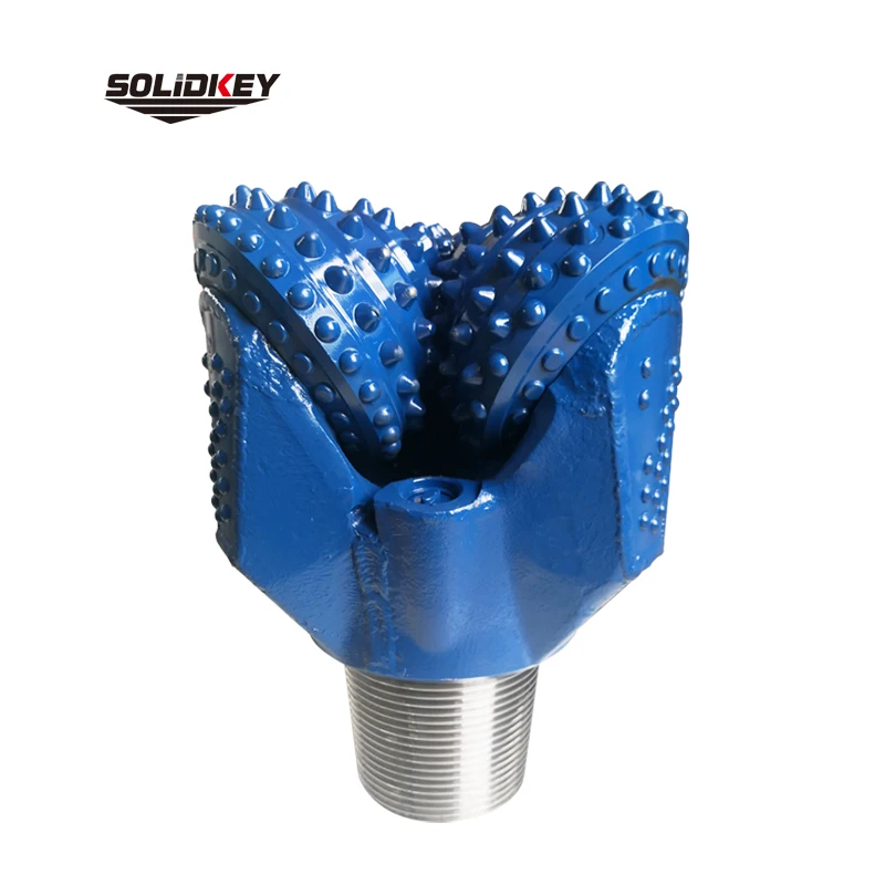 Tricone Drill Bits for Drilling Rocks, API Certificates Factory, SolidKey Brand